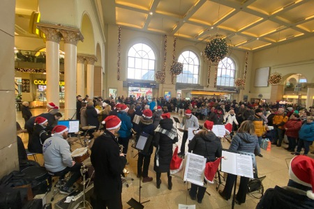Weihnachtskonzert Hannover Hbf 2024